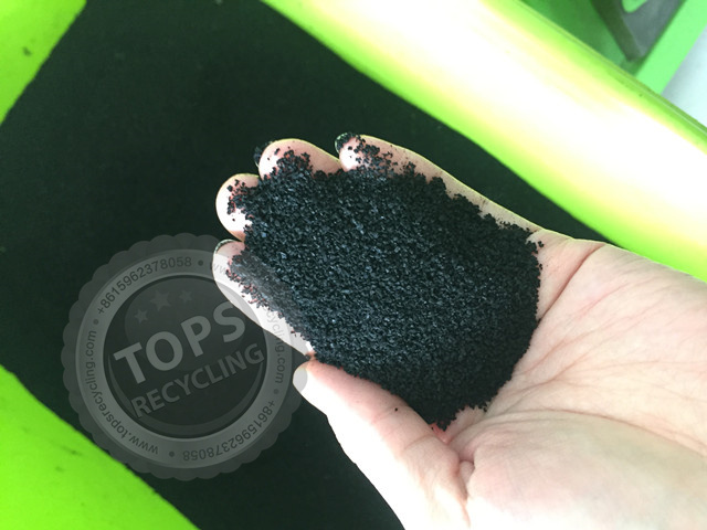 Rubber Crumb from waste tyre recycling plant